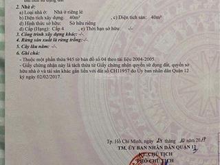 Bán lô đất thổ cư kdc thạnh lộc 47 vị trí đẹp  giá tốt