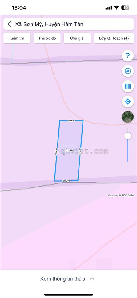 Bán đất 1100m² phủ hồng gần đường tân minh sơn mỹ chỉ 1,2 tỷ