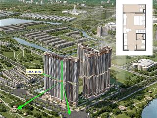 [quỹ thưởng] studio u38a2x02. giá 2,3 tỷ.bc hướng đông bắc.  0972 893 ***