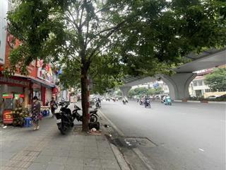 Mặt phố minh khai 205m², vỉa hè đá bóng, kinh doanh sầm uất, cho thuê 90 triệu/tháng, 72 tỷ