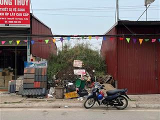 Bán đất chính chủ mặt đường. trục kinh doanh chính 2 mặt tiền đội 5 tân thành thượng mỗ đan phượng