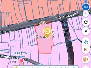 Bán đất tại đường dương công khi, xã tân hiệp, hóc môn, hồ chí minh, 75 tỷ, 3161 m2