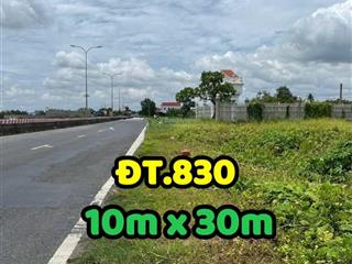 Bán đất 300m2, giá tốt tại đường 830, xã long sơn, cần đước, long an