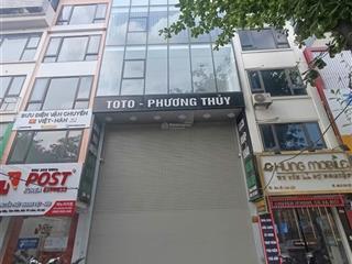 Giá tốt. cho thuê nhà mặt phố dịch vọng hậu 6 tầng + tum mặt tiền 6m giá 70 triệu/tháng