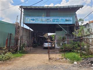 Bán kho, nhà xưởng, có đồng hồ điện 3 pha, cách ql xuyên á (ql 22)  200m, mặt tiền trần văn mười