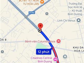 Bán đất mặt tiền quốc lộ 13, ngã tư đất thánh lên 500 mét. giá tốt, chính chủ, thuận an, bình dương