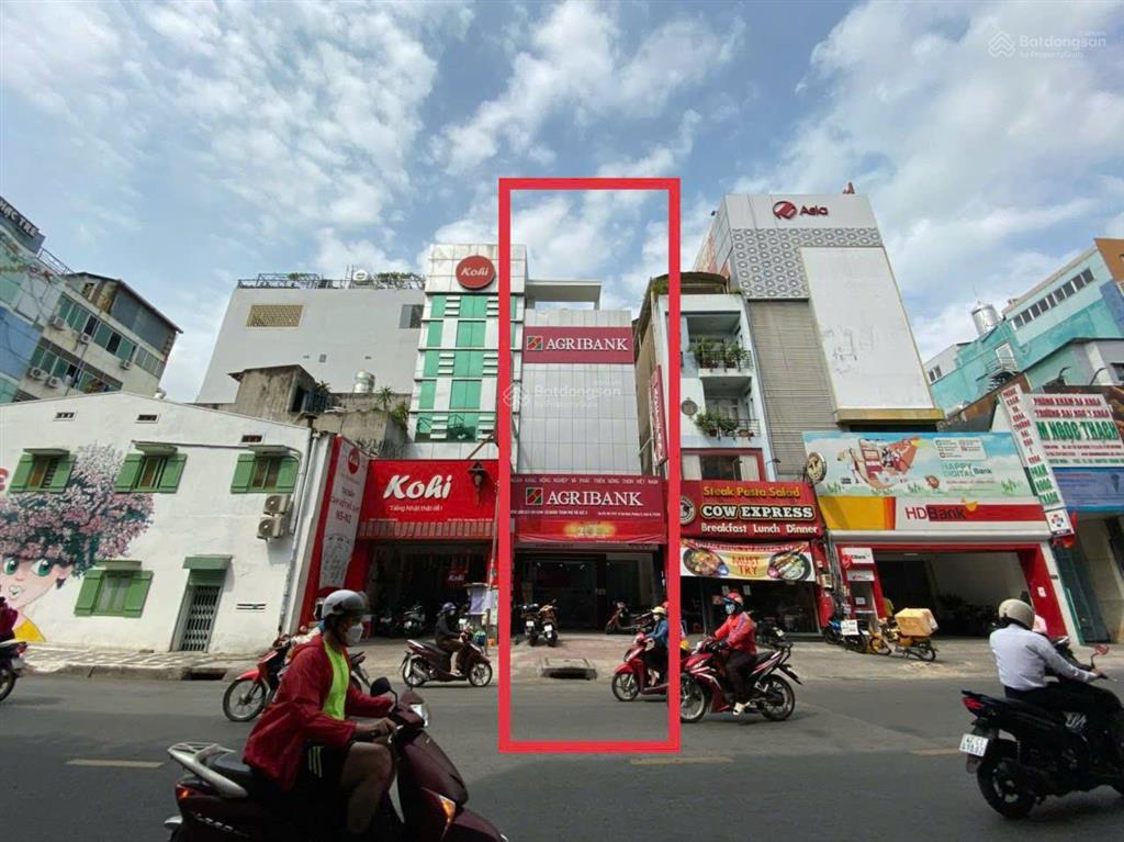 Mặt tiền sư vạn hạnh ngay vạn hạnh mall quận 10, dt 9,7x17m kết cấu 5 tầng hđt 100tr