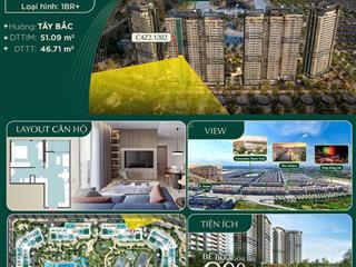 Bán căn hộ 1pn+ độc quyền  view pháo hoa từ cđt