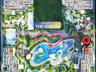 Căn hộ "cực phẩm" 3pn  tầm view kép đắt giá tại masteri era landmark