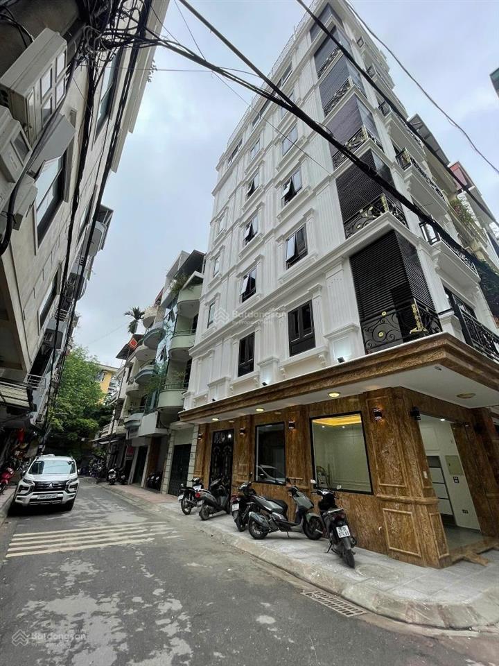 Nguyễn chí thanh mặt tiền 8m phân lô lô góc 7 tầng thang máy kinh doanh