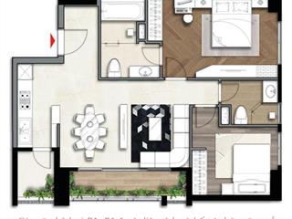 Bán căn hộ 2pn + 2wc tại the ascentia, phú mỹ hưng, nguyễn lương bằng, tân phú, q7, tp.hcm, 7,75 tỷ