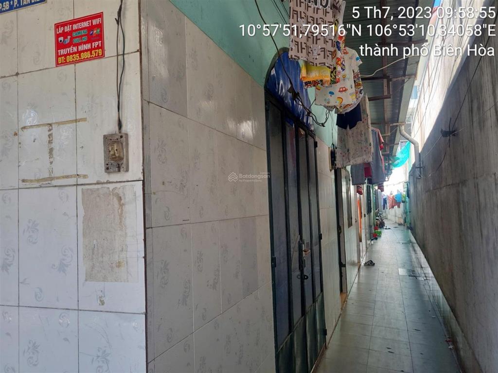 Dbs dòng tiền  bán dãy trọ 14 phòng tại tân biên, biên hoà, đồng nai 301,4m2, hơn 5t