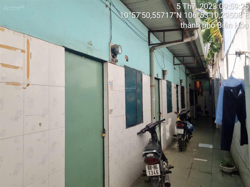 Dbs dòng tiền  bán dãy trọ 14 phòng tại tân biên, biên hoà, đồng nai 301,4m2, hơn 5t