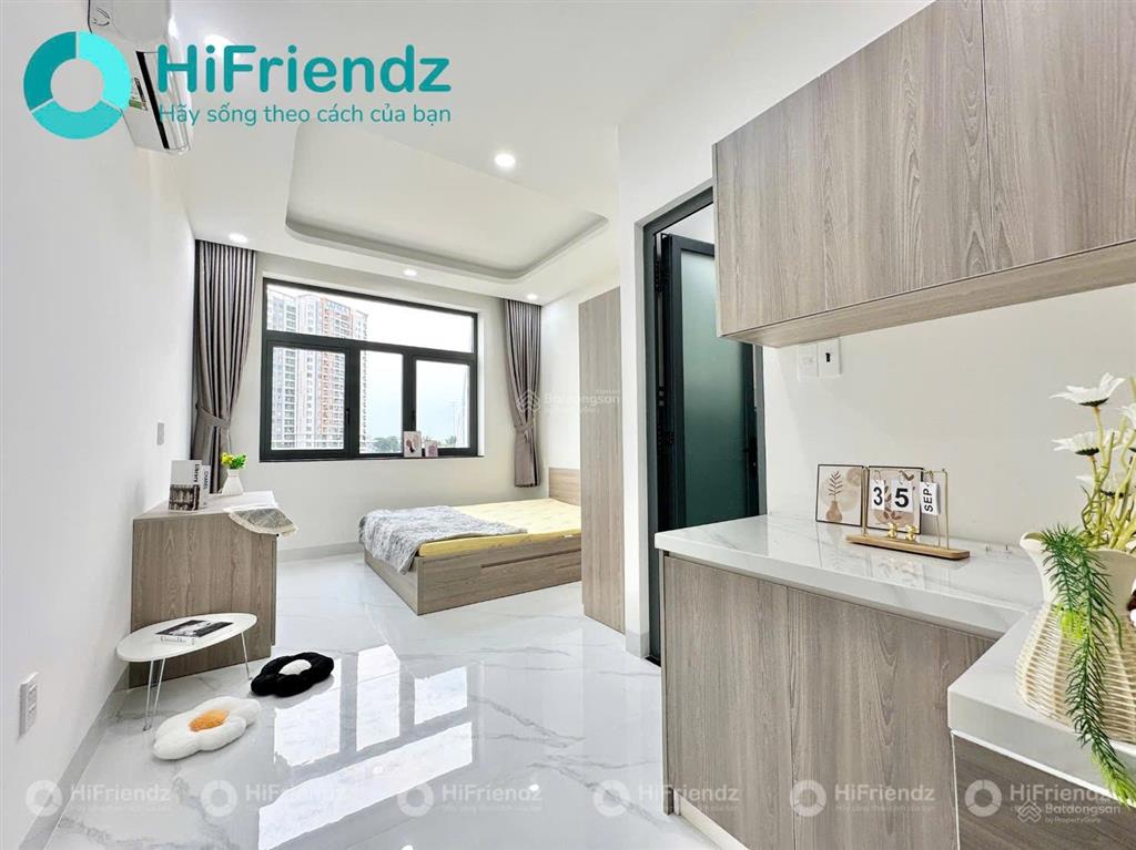 Cho thuê căn hộ dịch vụ full nội thất, đường liên phường, phú hữu, gần q9, q2, vòng xoay phú hữu