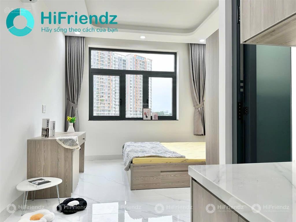 Cho thuê căn hộ dịch vụ full nội thất, đường liên phường, phú hữu, gần q9, q2, vòng xoay phú hữu