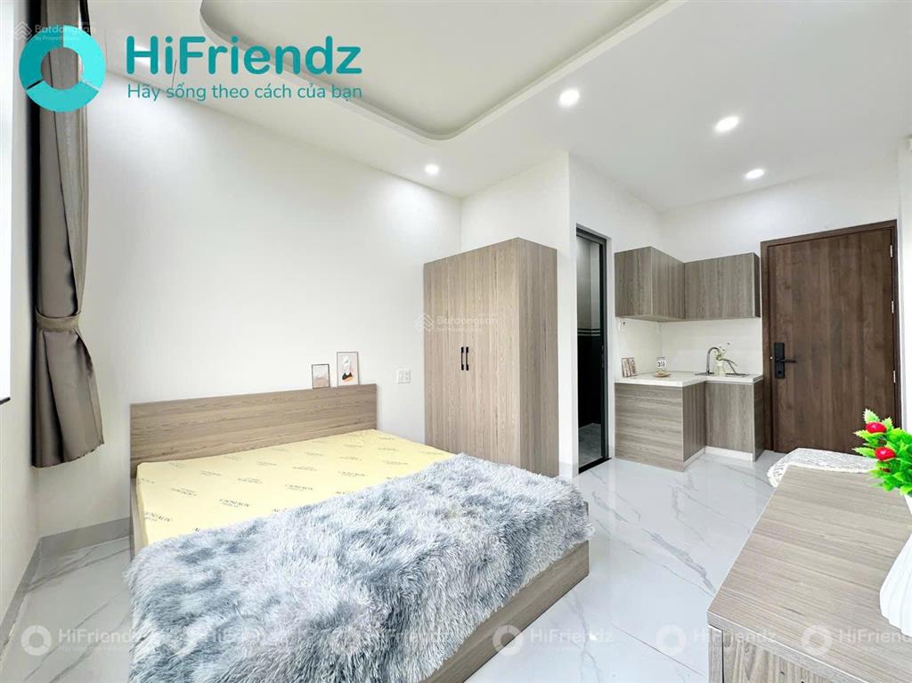 Cho thuê căn hộ dịch vụ full nội thất, đường liên phường, phú hữu, gần q9, q2, vòng xoay phú hữu