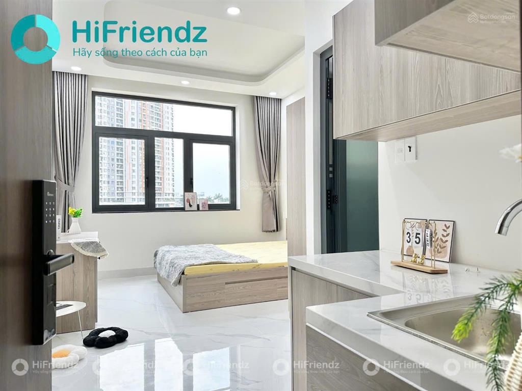 Cho thuê căn hộ dịch vụ full nội thất, đường liên phường, phú hữu, gần q9, q2, vòng xoay phú hữu