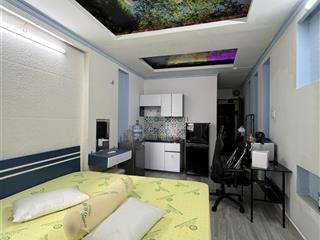 Cho thuê căn hộ studio  thang máy  full nt  gần chợ tân định