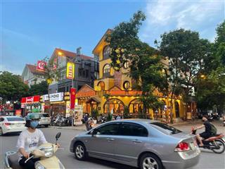 Cho thuê cửa hàng mặt phố hoàng ngân 80m x 3 tầng sân 80m mặt tiền 16m dễ nhận diện thương hiệu