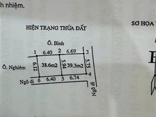 Cần bán nhà cấp 4 tại hoa thám  sát geleximco d  ô tô đỗ cửa 1 tỷ chút
