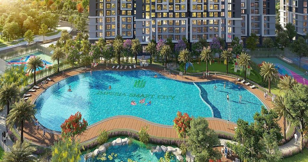 Căn hộ chung cư cao cấp 3pn2wc 76,2m2 tại imperia smart city, 6,48 tỷ, full nội thất, sẵn sổ đỏ