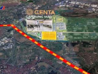 Centa rivesrde là dự án đầu tiên bám con đường 120m chính thức mở bán