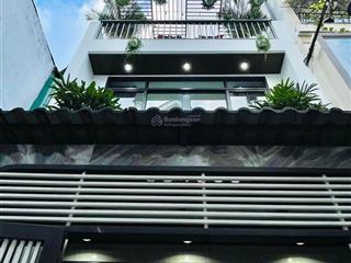 Nhà đẹp văn thân, 58m2, 4 tầng btct, 4pn 3 wc, sân thượng, xe hơi tới nhà, gần chợ bình tiên