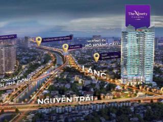 Sở hữu ngay căn hộ 2pn cao cấp tại the ninety complex 90 đường láng ck 9% gtch