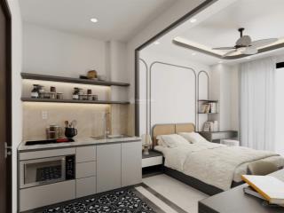 Cho thuê studio full nội thất mới 100% thang máy, hầm xe bảo vệ 24/7 ngay phan chu trinh bt