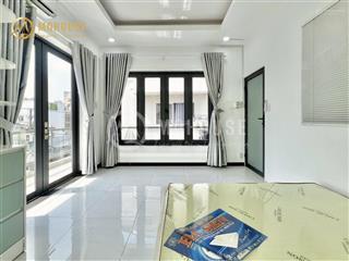 Cho thuê 1pn 46m2 ban công, cửa sổ lớn thoáng sáng cả ngày ngay mặt tiền phan văn trị, bình thạnh