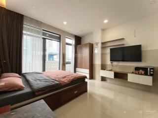 Cho thuê studio 32m2 ban công lớn thoáng sáng cả ngày, cách ga metro văn thánh chỉ đúng 5p đi bộ