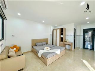Cho thuê chdv studio tách bếp gần sân bay, công viên hoàng văn thụ, vòng xoay lăng cha cả