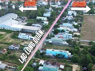 Bán đất vàng mt đt 607b, điện nam đông 300m² đất ở 100% sát hội an, trục đường lớn sắp mở rộng