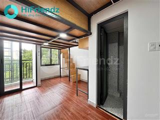 Duplex gác cao có ban công ngay đh văn lang, hutech  đầy đủ tiện nghi có bảo vệ