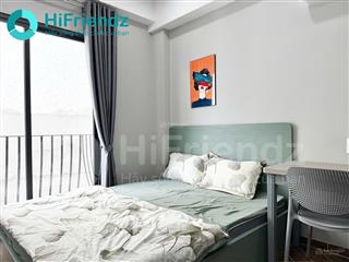 Phòng ban công, máy giặt riêng full nội thất cao cấp  gần bxmd