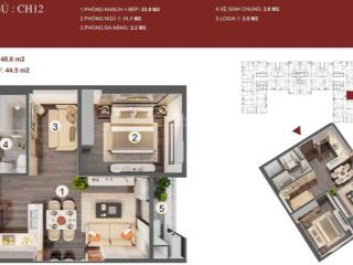 Chốt ngay căn 1,5pn đẹp  tầng cao view thoáng giá tốt! hoàng huy commerce gđ2  rose residence