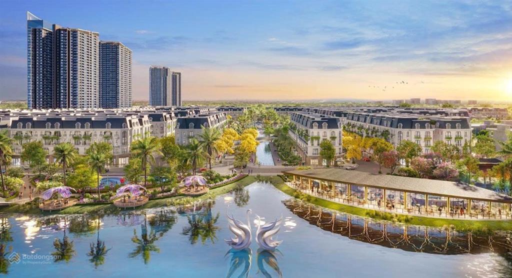 Shophouse view hồ trung tâm đắt giá nhất dự án hoàng huy new city hải phòng