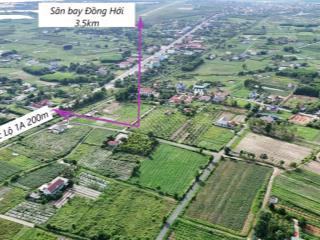 Đất thông thoáng cạnh quốc lộ 1a