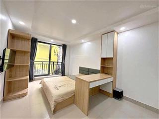Cho thuê chdv  studio  full nội thất  bancol  cửa sổ thoáng