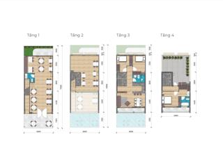 Shophouse 4 tầng mặt tiền đại lộ 60m  "vị trí vàng" kinh doanh sầm uất  giá chỉ 6,1 tỷ