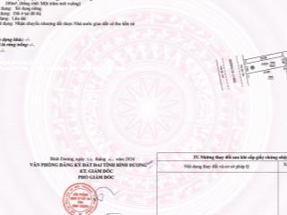 Cơ hội dành cho những ai tìm đất có sổ tại bình dương, gần kcn lớn, pháp lý minh bạch