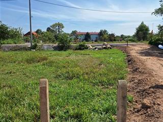 Bán đất mt đường nhựa ngang 10m, khu dân cư đồng bộ, giá 1tỷ499 sổ hồng riêng, phước hiệp củ chi