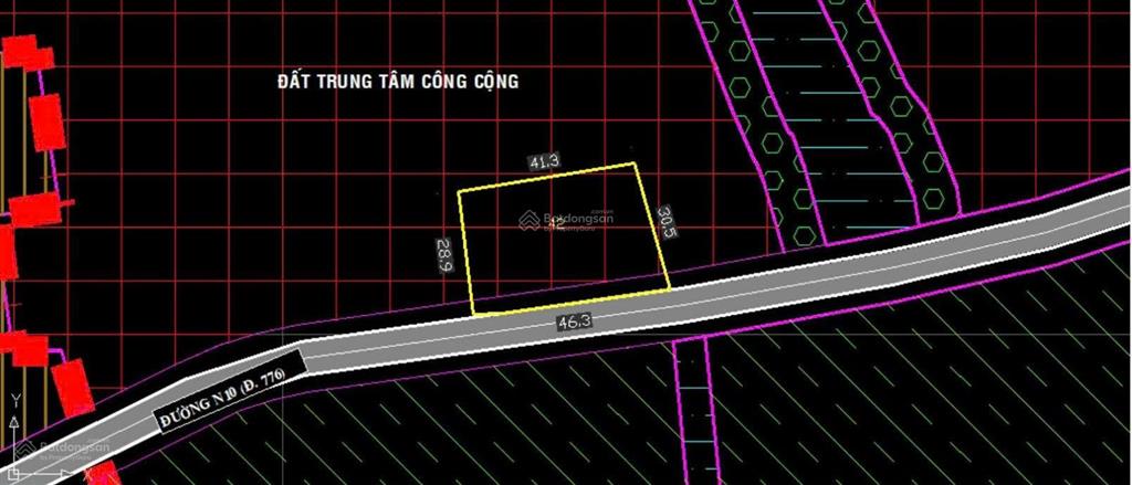 Bán đất 1307,6m² mặt tiền đường nhựa 46m củ chi, giá chỉ 2.2 tỷ
