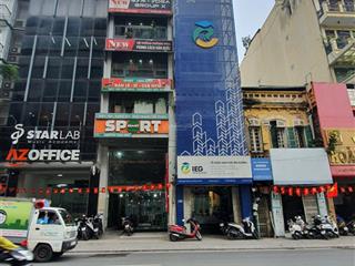 Vip mặt phố nguyễn thái học  thang máy hầmvỉa hè đá bóng  trung tâm ba đình kinh doanh đỉnh