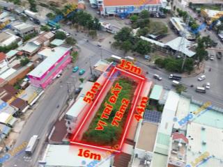 Chính chủ bán 715m2 ngang 15m, mặt tiền dt743b, ngay trung tâm y tế dĩ an, bình dương