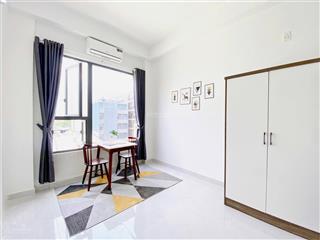 Studio cửa sổ lớn full nội thất gần cityland gò vấp, an ninh tiện nghi mới khai trương