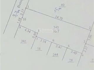 Bán đất tại thị trấn trạm trôi, hoài đức, hà nội, giá tốt, view đẹp, 70,7m2