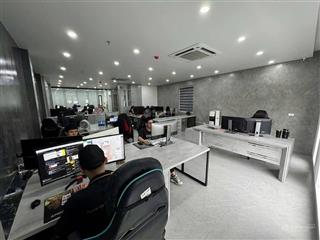 48.5 tỷ  mp thanh nhàn  tòa nhà 136m x 9 tầng thang máy x 9m mặt tiền  0963 738 ***.