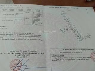 Bán đất đẹp tại thắng trí, minh trí, sóc sơn, hà nội, 1,854 tỷ, 71,3m2