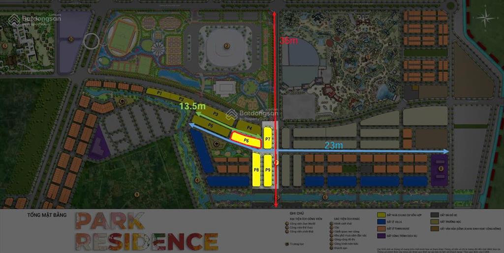 Hàng độc quyền tầng đẹp tòa p6 khu park cạnh công viên sunworld giá studio từ 1,1 tỷ 45m2